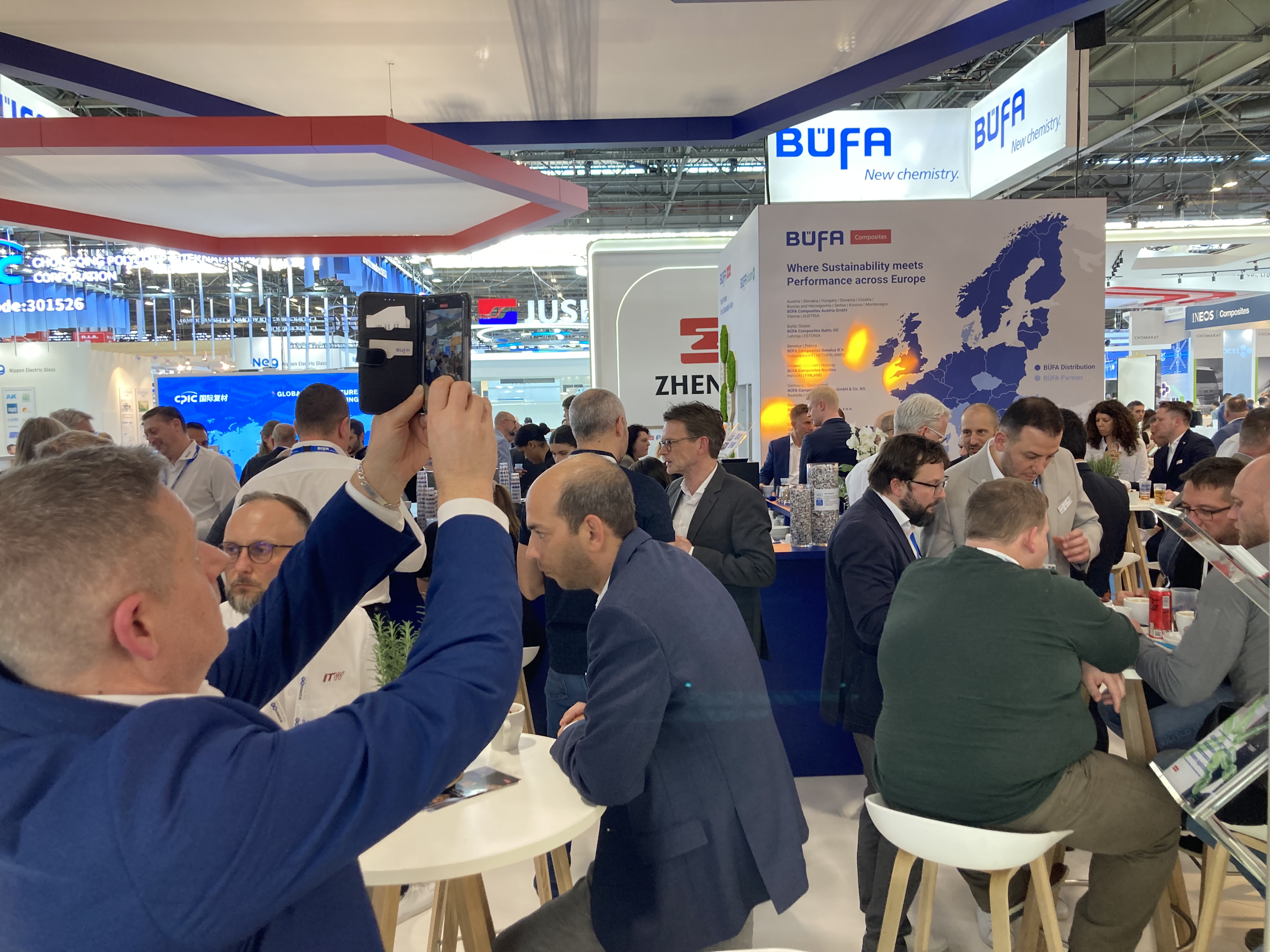 High visitor traffic