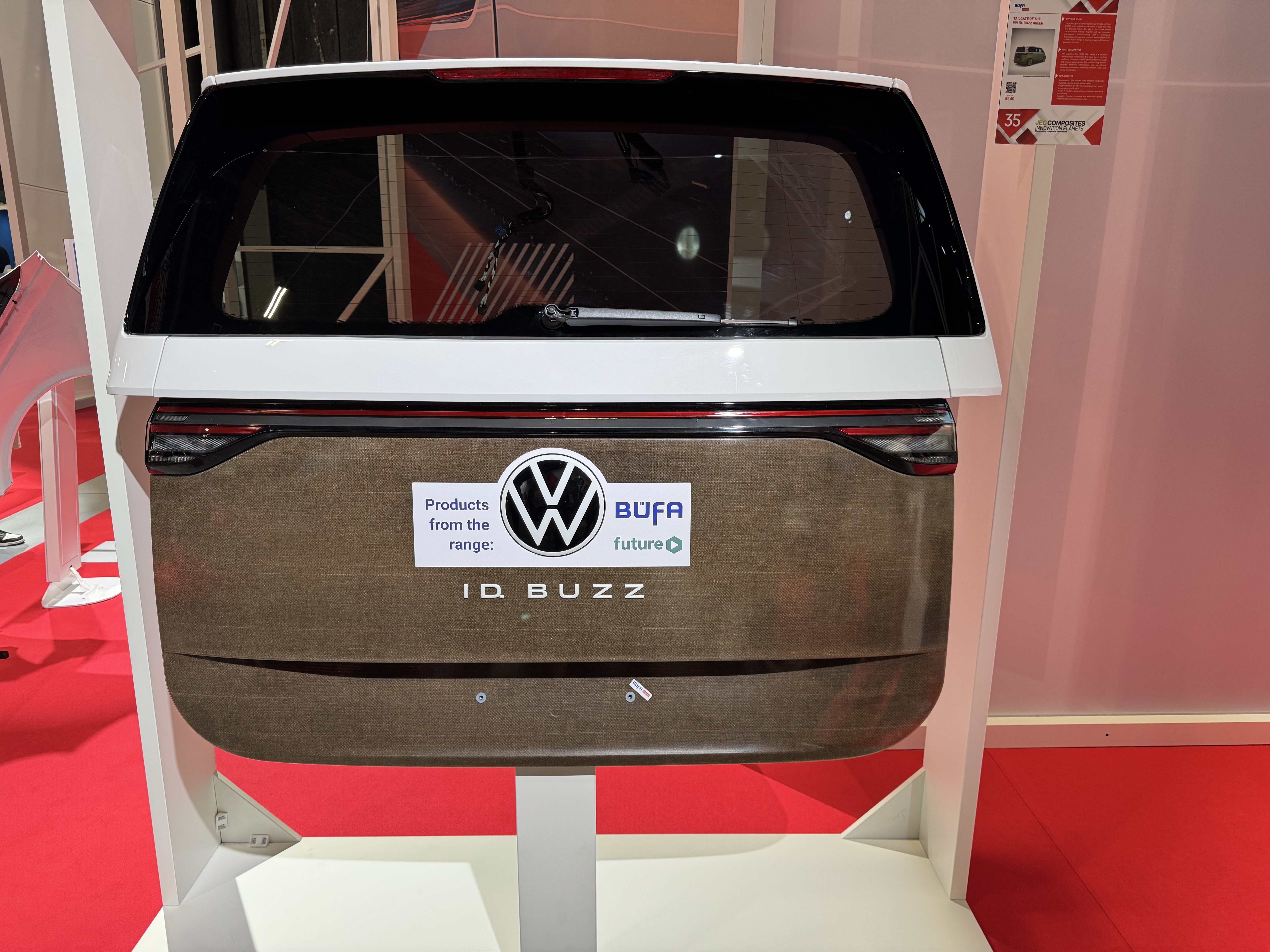 VW ID Buzz tailgate sustainable